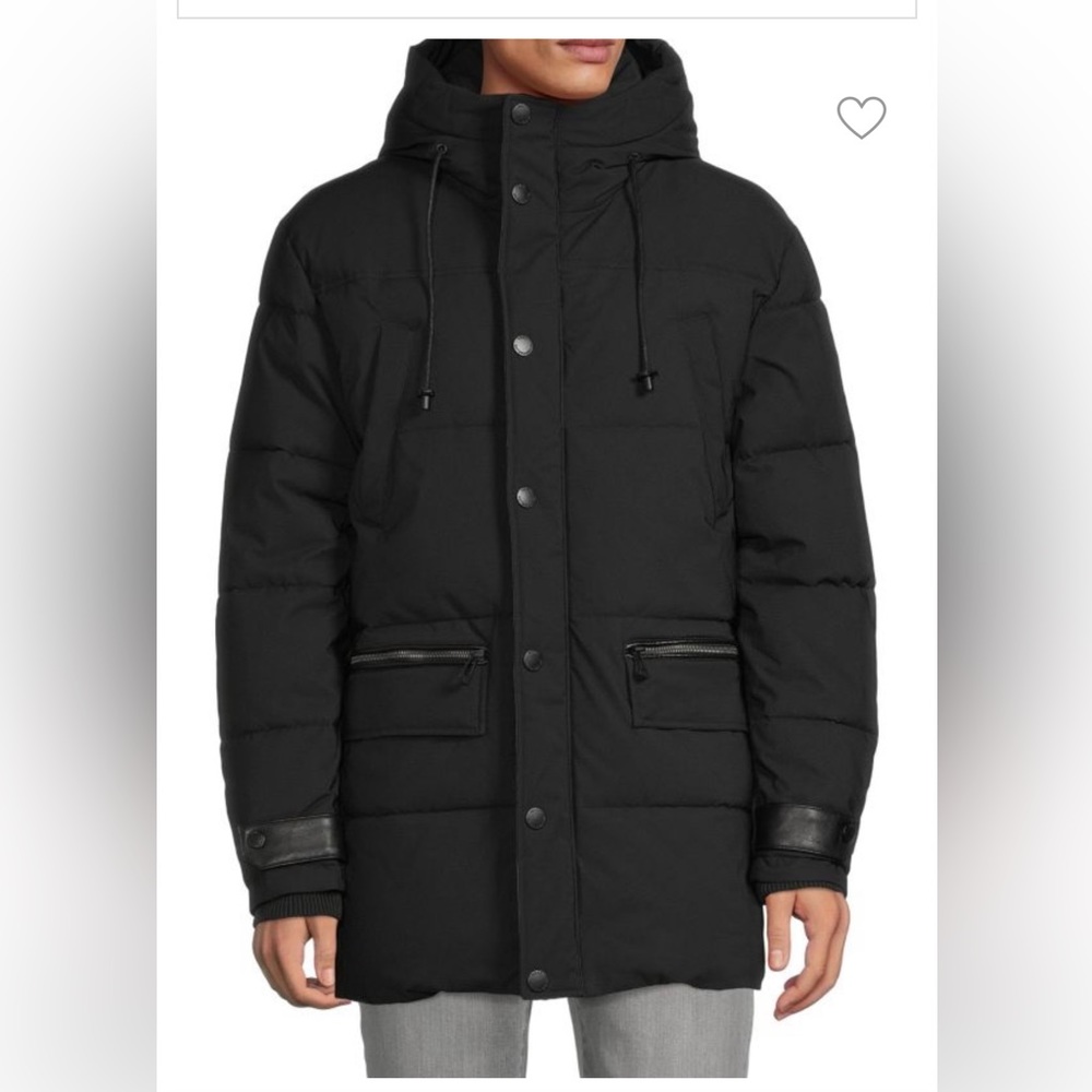 Men’s Noize parka-black size large